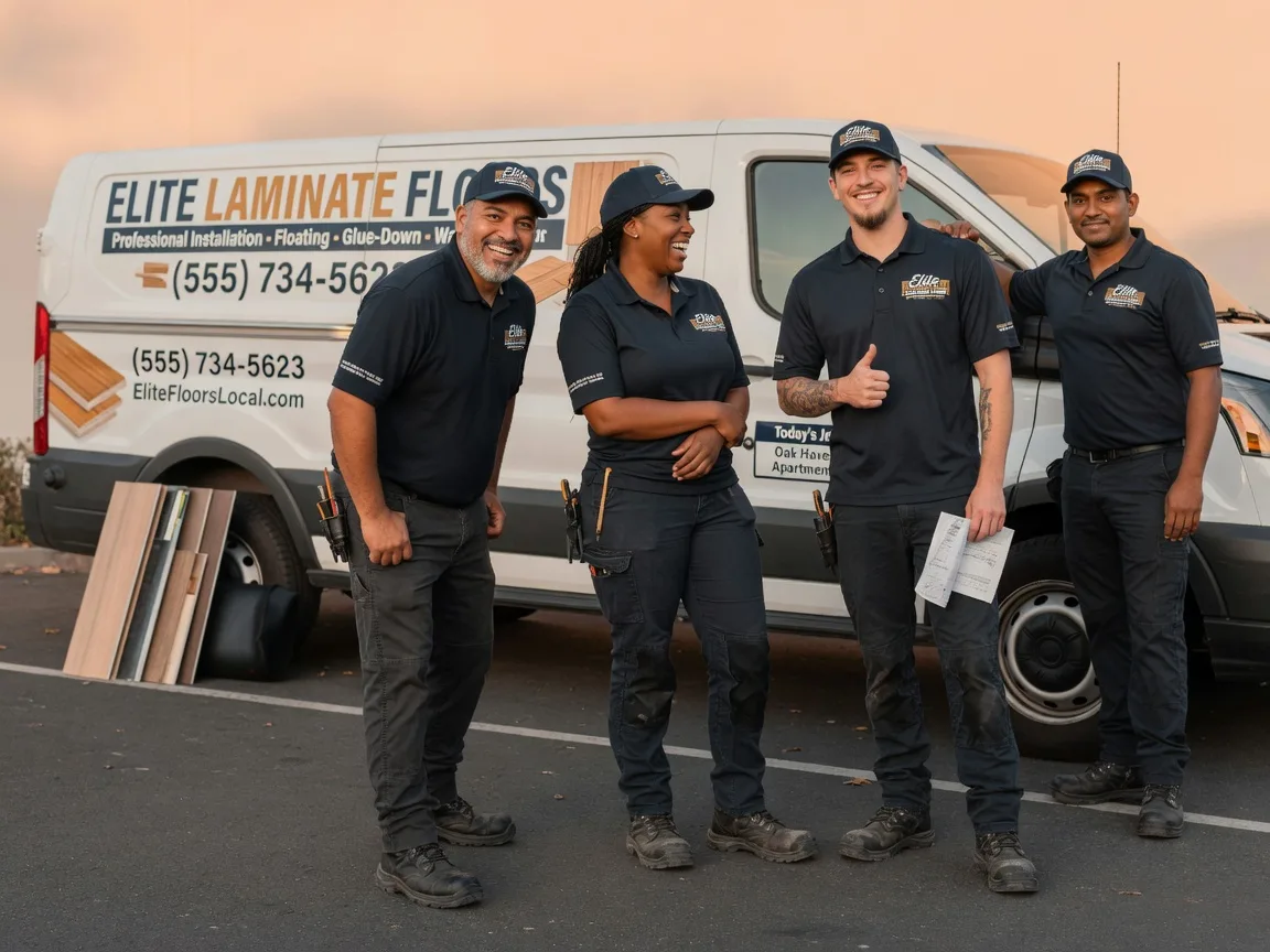 Laminate flooring installation company in Manvel, TX